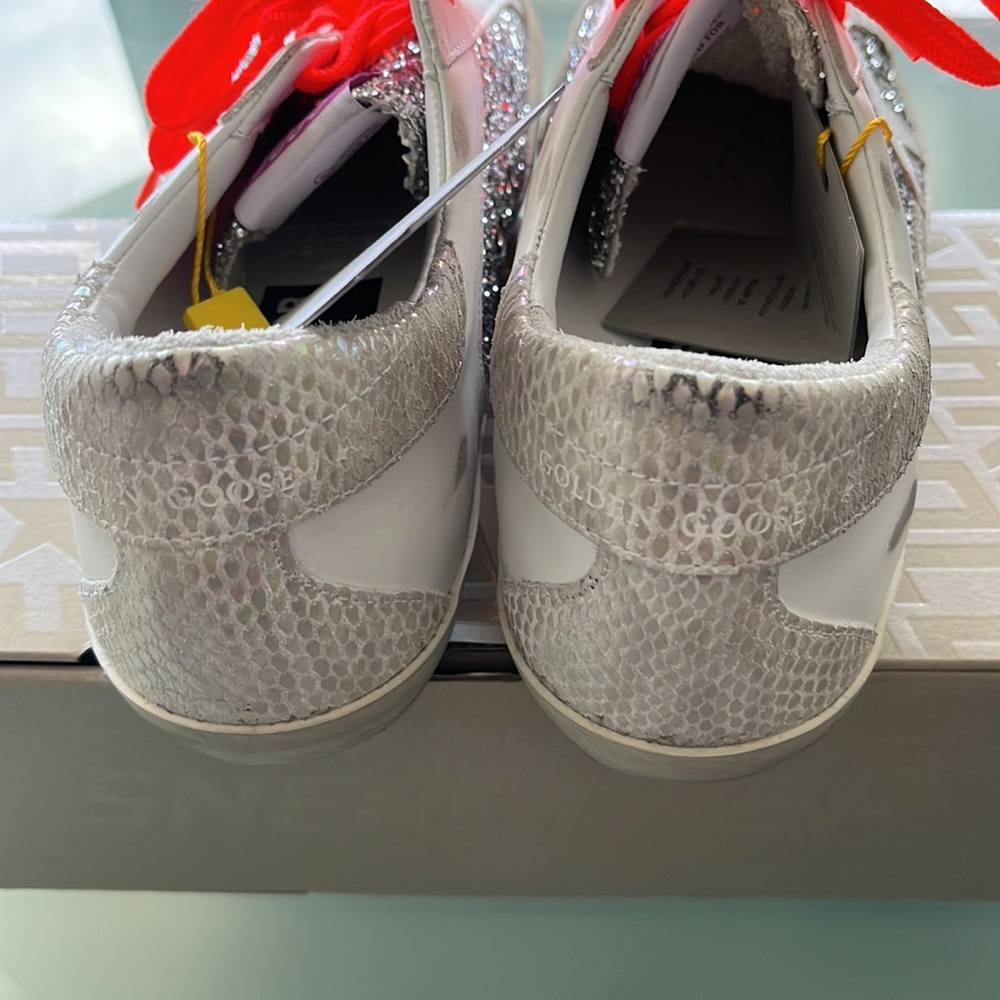 COPY - Golden ghost deluxe woman sneakers size 40 glitter - Picture 4 of 8